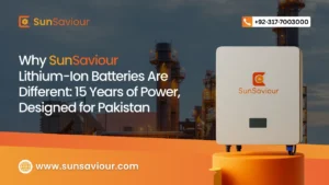 SunSaviour Lithium-Ion Batteries Are Different