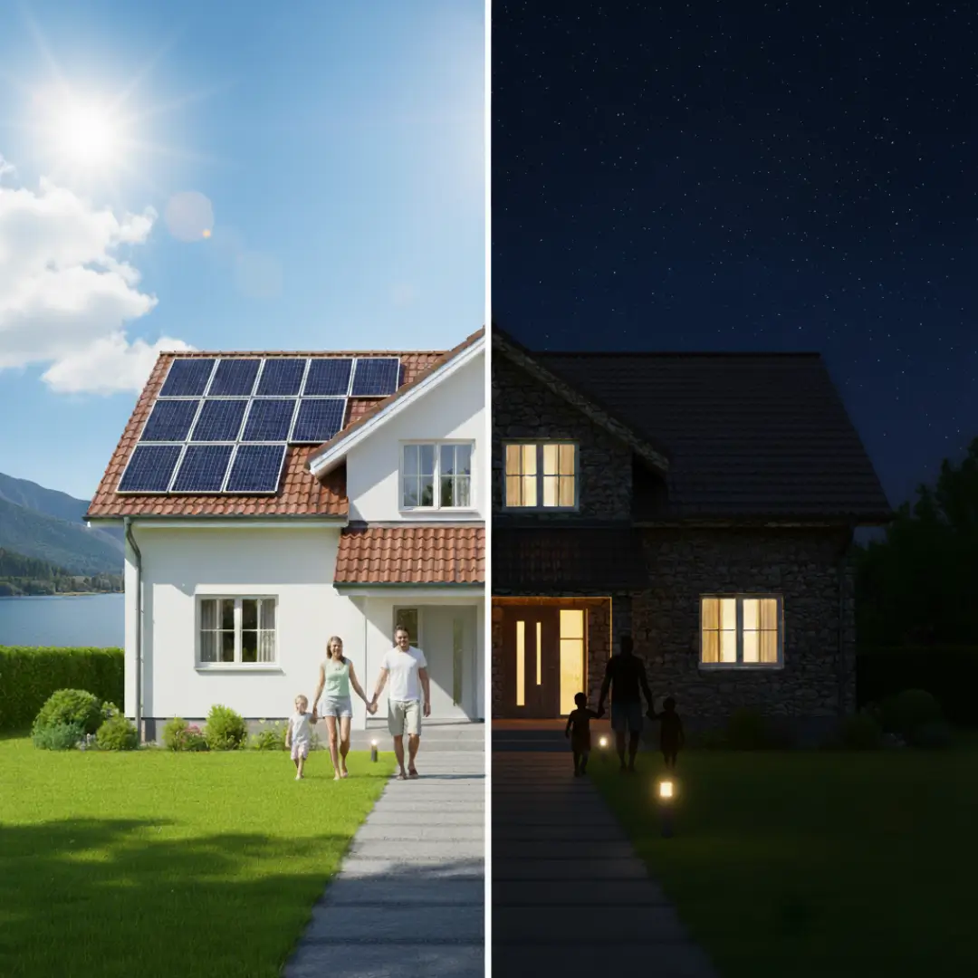 Buner Night House solar energy solutions in Buner