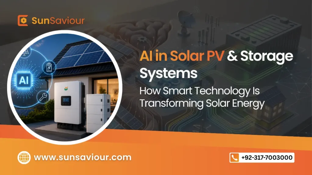 AI in Solar PV & Storage Systems: How Smart Technology Is Transforming Solar Energy