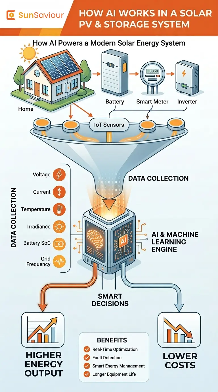 AI in PV and storage systems